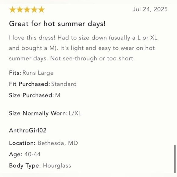 NWT Size L - Celandine Short-Sleeve 100% Cotton Swing Dress (NWT US$ 88) - Picture 11 of 16